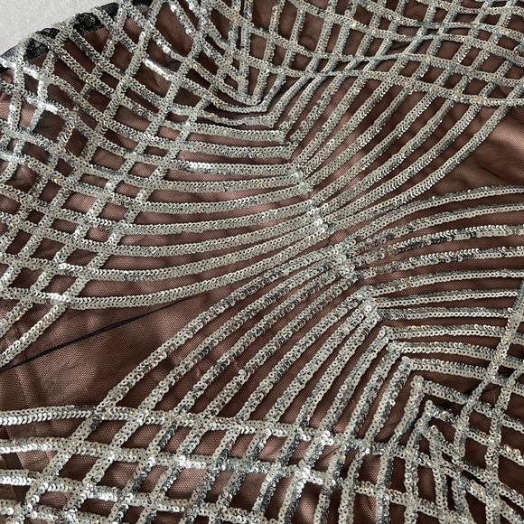 Fashionova sparkly mini dress NWOT size Xs - Picture 5 of 7